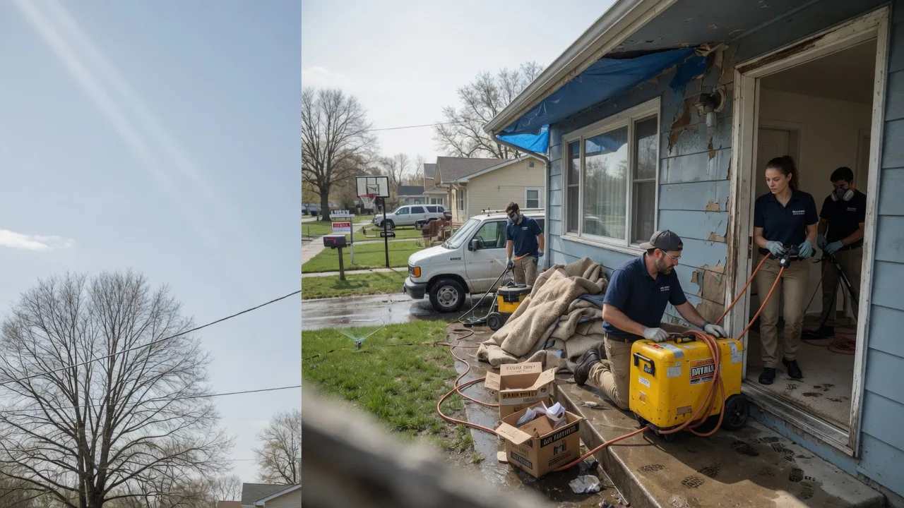 Basement Flood Cleanup in Alexandria, NE near me